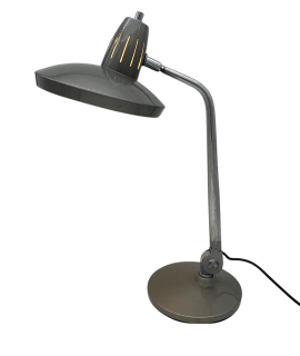 Lampada da tavolo vintage attribuita a Sarfatti in stile industriale, anni '60                            