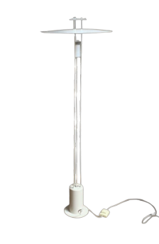 3-Line floor lamp by Benny Frandsen in white, 1980s
