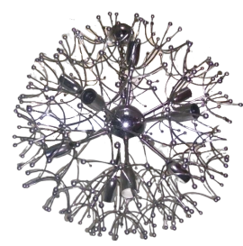 Sputnik chandelier by Gaetano Sciolari, 1970s