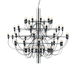 Vintage design chandelier 2097/50 by Gino Sarfatti for Flos, 1980s