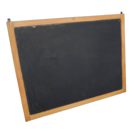 Vintage slate school blackboard                    
                            