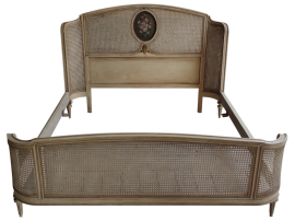 Letto francese vintage shabby chic