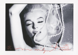 Photo by Bert Stern - Marilyn Monroe: The last sitting Pearls, signed