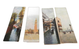 Raccolta di 12 stampe a cartolina di Venezia, anni '50