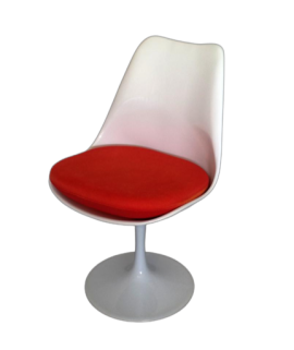 Tulip chair inspired by Saarinen design                
                            