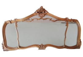 1950s hand-carved mirror