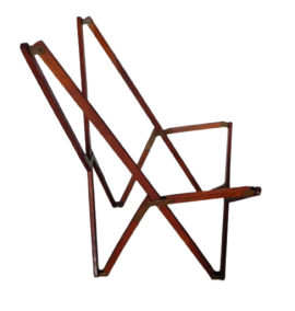 Structure for Tripolina armchair from the 1950s from an ocean liner