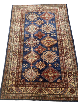Uzbek Faryab carpet in cotton and wool