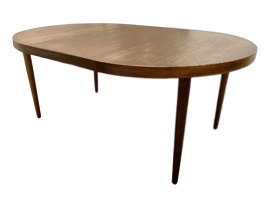 Tavolo vintage in legno teak stile danese anni '60