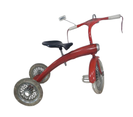 Triciclo vintage Giordani in latta, anni '60