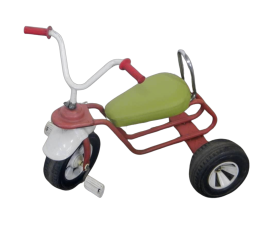 Vintage Rolly Toys tricycle from the 1970s