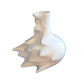 Fast vase by Cedric Ragot in Rosenthal ceramic            
                            