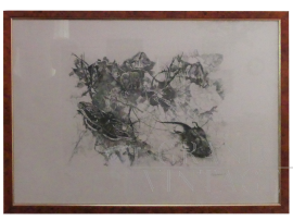 Etching by Vespignani - Lo Zibaldone