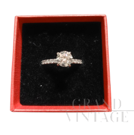 1.47 carat diamond solitaire ring