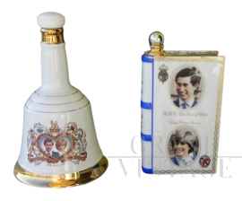 Commemorative bottles for the marriage of Prince Charles and Lady Diana