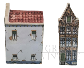 Hand painted Delft n1 series 48 ceramic house