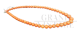 Sardinia natural coral necklace      