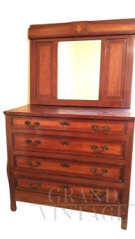 1940s dresser with mirror  