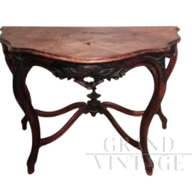 Louis Philippe carved console table