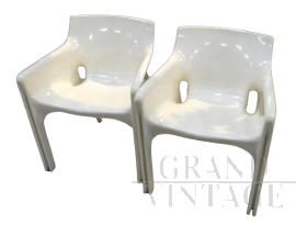 Pair of Gaudì armchairs by Vico Magistretti for Artemide