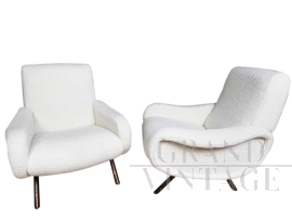 Pair of original Lady armchairs by Marco Zanuso