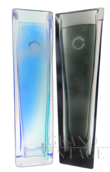 Pair of V. Nason vases in submerged Murano glass, 1970s