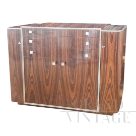 Art Deco style wooden bar cabinet