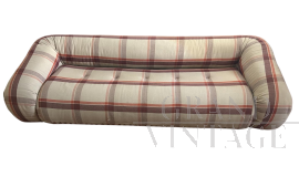Amphibious sofa by Alessandro Becchi for Giovannetti in checked fabric