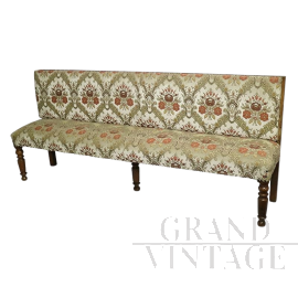 19th century fine sofa in floral fabric