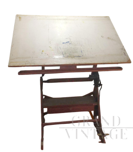 Large architect's table from the early 1900s