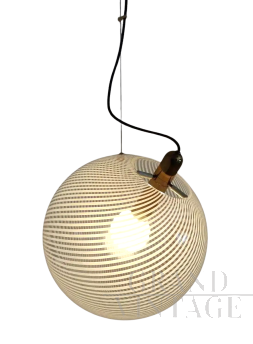 Pendant light by Ludovico Diaz De Santillana for Venini