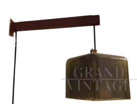 Pendant wall or ceiling lamp by Carl Fagerlund for Orrefors, 1960s