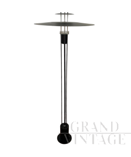 3-Line floor lamp by Benny Frandsen in black color, Denmark 1980s