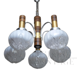 Mazzega 70s chandelier