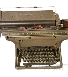 Underwood typewriter