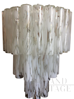 1970s chandelier with 44 elements in Murano glass