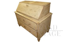 19th century painted dresser with writing desk