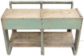 Antique school desk from the 19th century