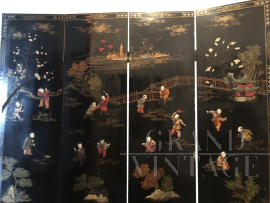 Chinese Coromandel screen - Second half of the 20th century (circa 1950/1960)
