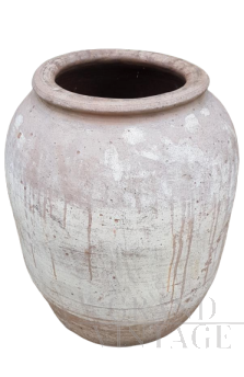 Terracotta jar, 19th century, Spain