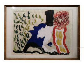 Painting by Virgilio Guidi