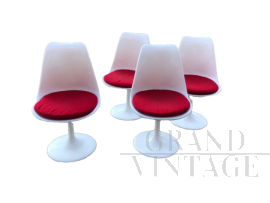set of 4 60s Tulip model chairs