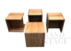  Cube Table by Maison Regain, Aquitaine Model, 1981 