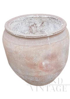Antique terracotta jar, Spain, 19th century