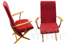 Vintage recliner armchair                         
                            