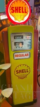 SHELL gas pump from 1950s/1960s, Wayne 100 model