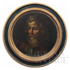 San Girolamo painting by Ciro De Rosa, Neapolitan school, 1600