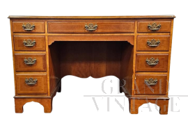 Antique English Chestnut Desk, 20th Century