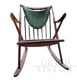 Danish rocking chair by Frank Reenskaug, 1960s