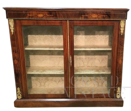 Antique French style display cabinet from the early 1900s